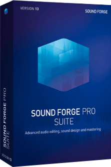 SOUND FORGE Pro 13 Suite