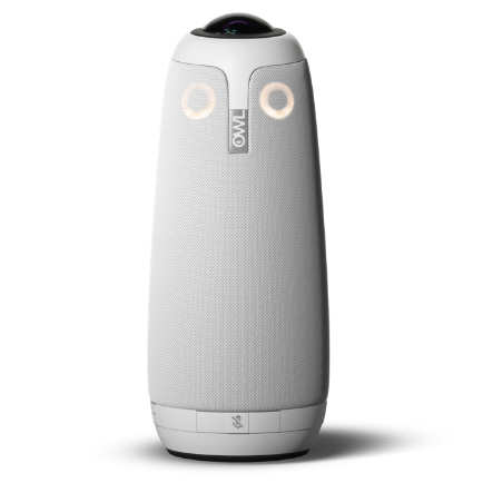 360°カメラ、マイク、スピーカーが一体型となった先進の会議室用カメラです。