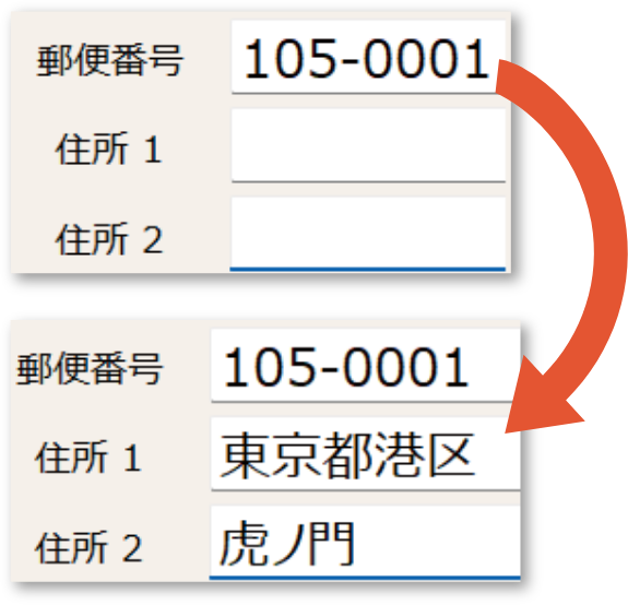 入力が簡単