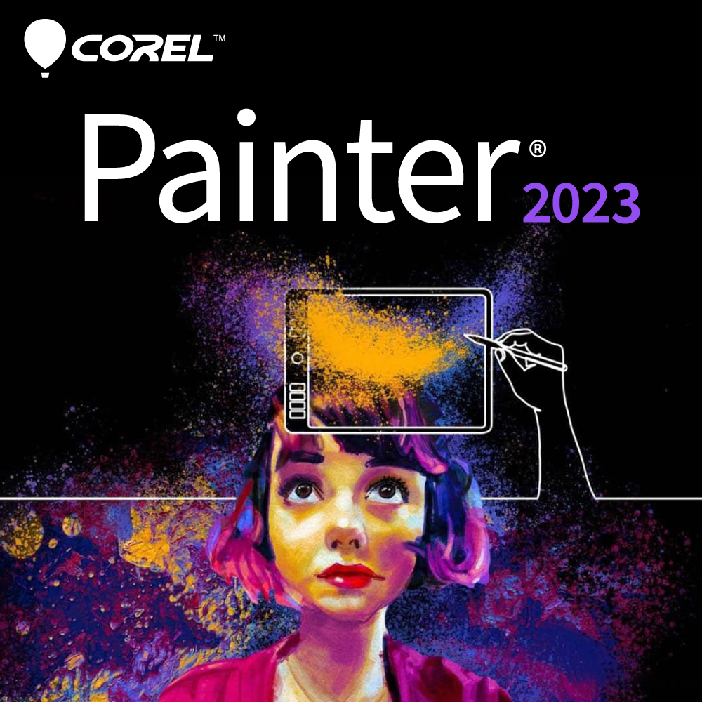 Corel Painter 23 デジタル絵画 アートに ソースネクスト