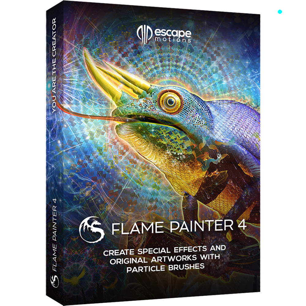 多彩なブラシを使える Flame Painter 4 ソースネクスト