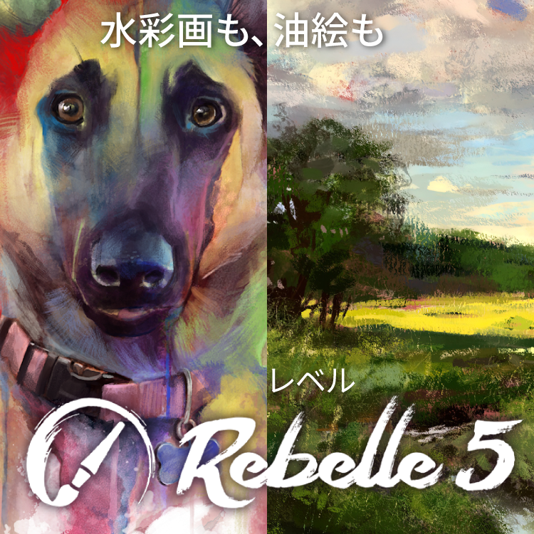 Pcで描ける 本格絵画 Rebelle 5 ソースネクスト