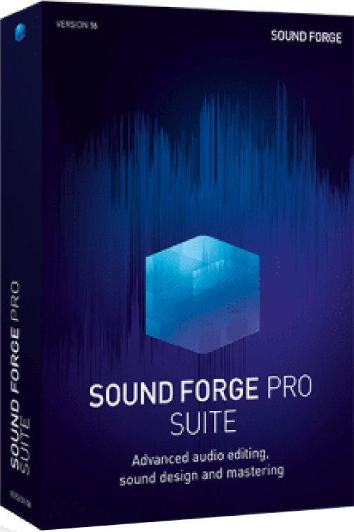 SOUND FORGE Pro 16 Suite製品画像