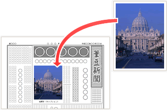 写真やイラストを配置する