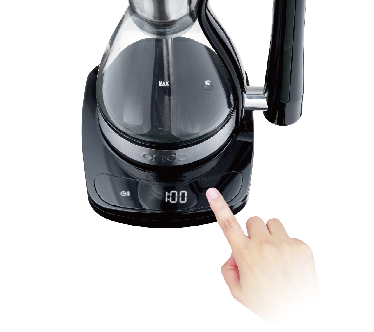 粉をセットしてスイッチを押すだけ