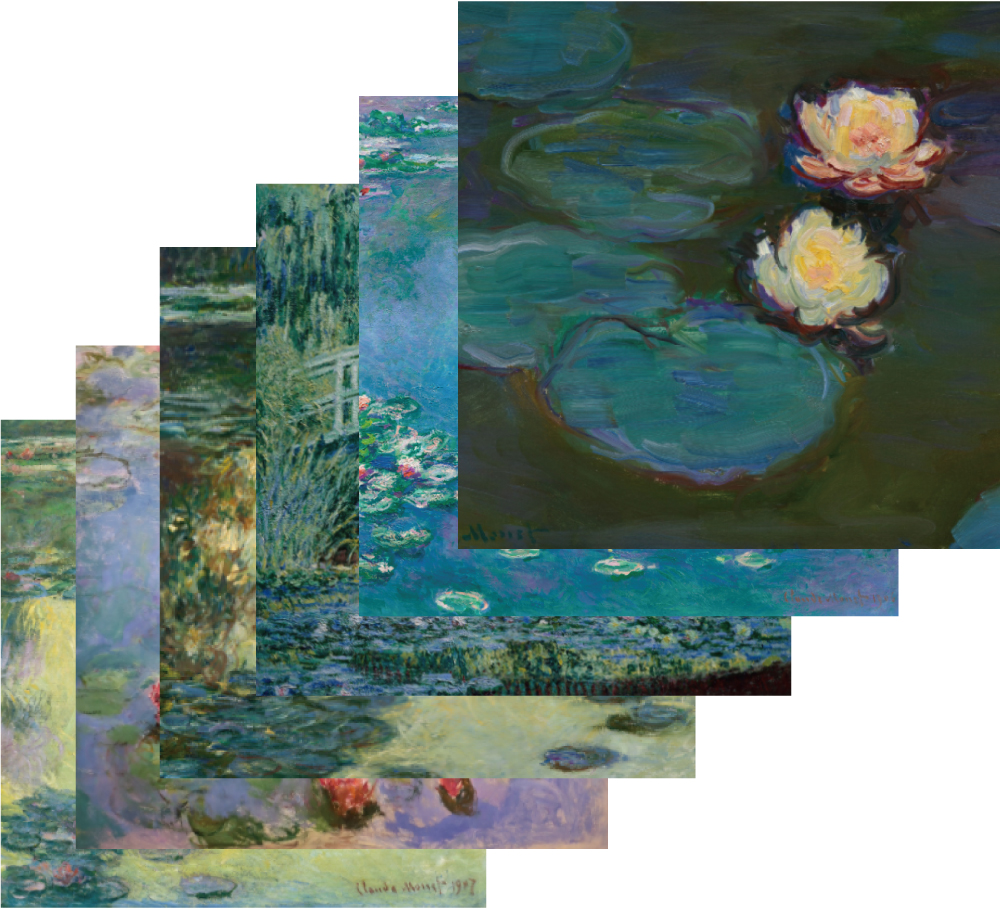 モネの代表作「睡蓮」