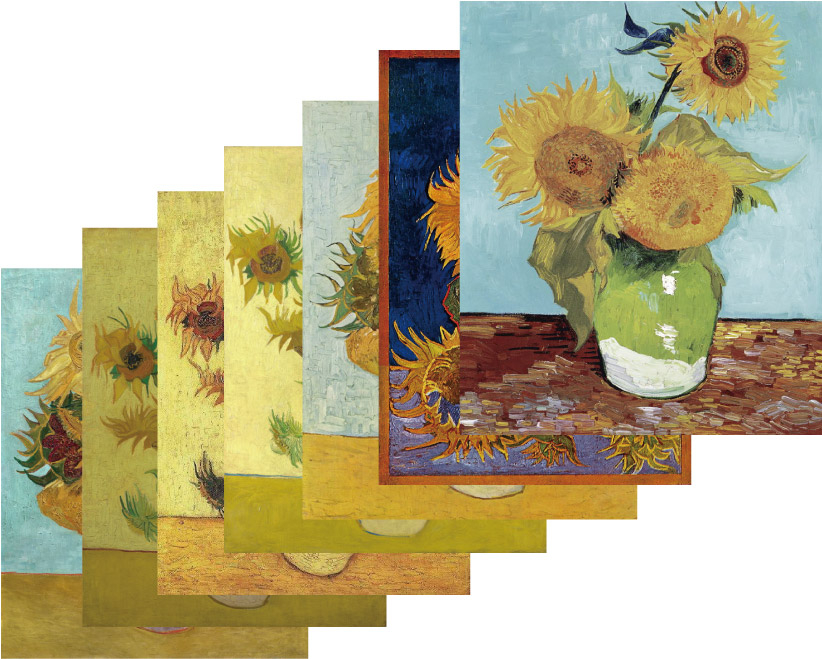 ゴッホの代表作「ひまわり」