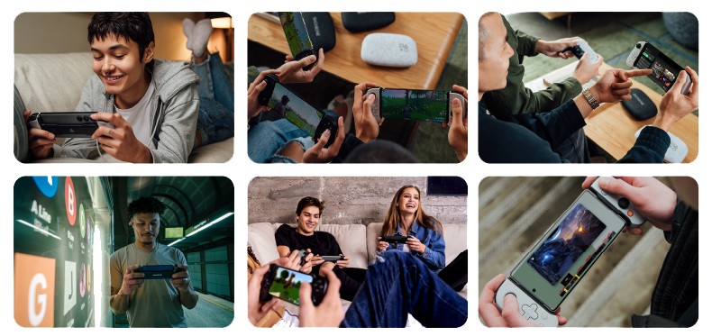 Backboneでゲームを楽しんでいる人たちの写真