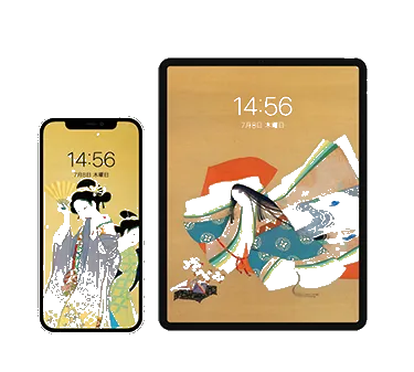 スマホ、タブレットの待ち受け