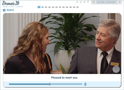 Dramatic 20 - ドラマ仕立ての英会話ソフト｜ソースネクスト