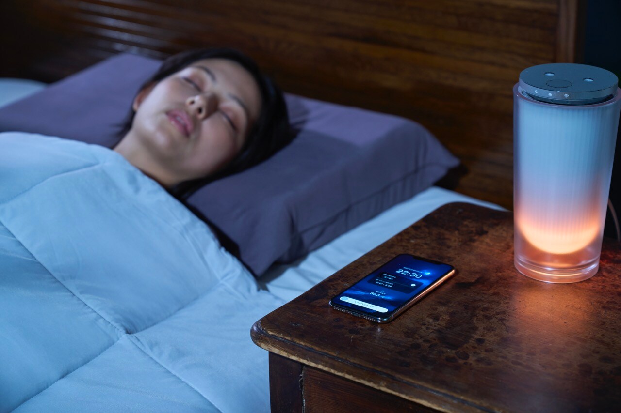 3，心地よいサウンドに包まれ 快適な睡眠へ