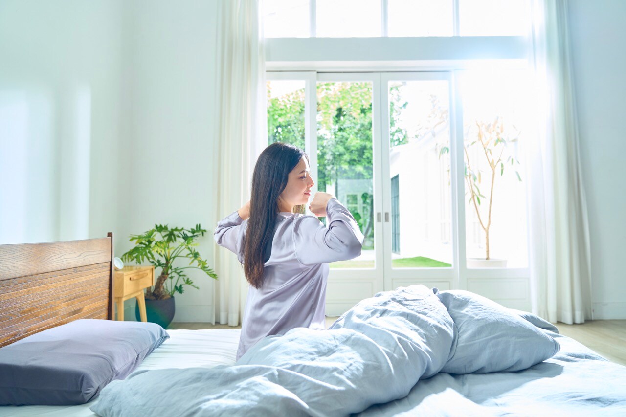 4，眠りが浅いタイミングを 判定し、流れる起床音楽