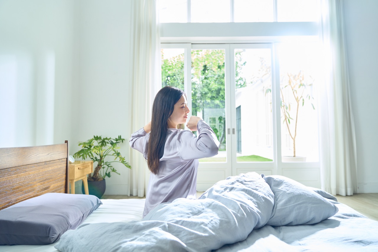 4，眠りが浅いタイミングを 判定し、流れる起床音楽