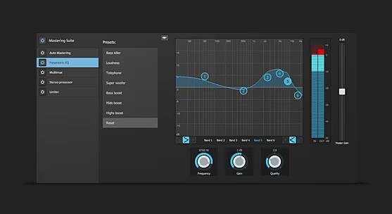 マスタリング・スイートを搭載