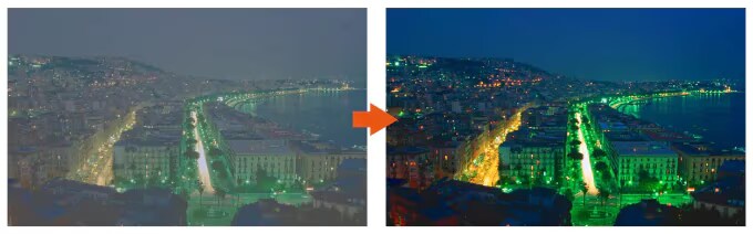 写真を鮮やかに