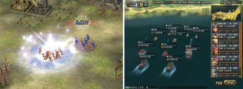 野戦、攻城戦、海戦 各地で展開する大激戦！