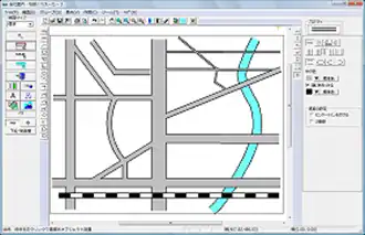 道路の交差点を自動で接続
