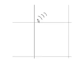 グリッドにマウスを吸い寄せる