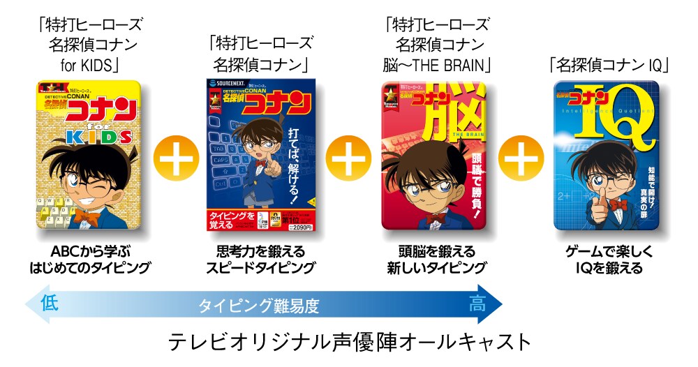 子供から大人まで、楽しく学べる4本パック