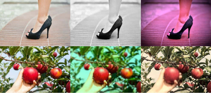 多彩なフィルターを搭載