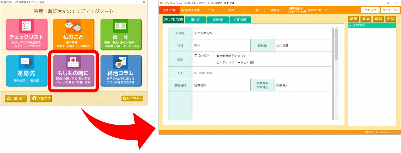 自分の意思や希望を整理