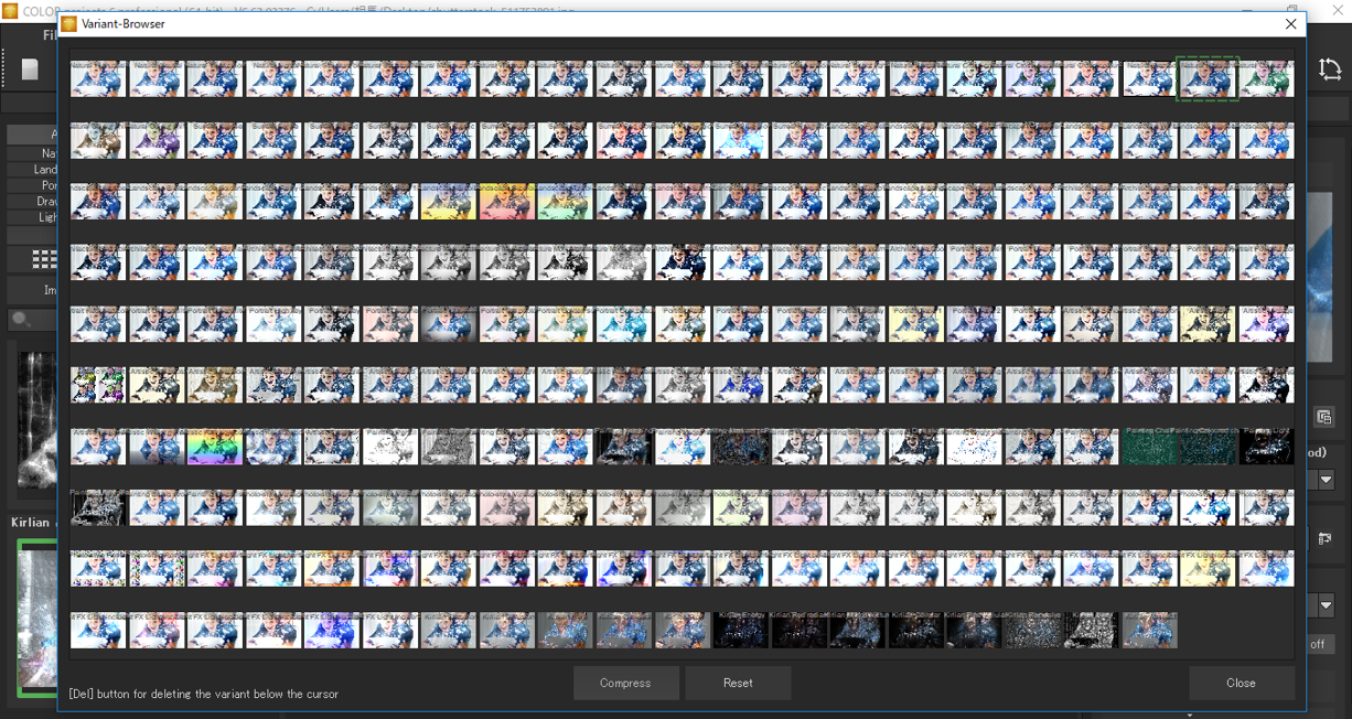 208種類のプリセットを搭載