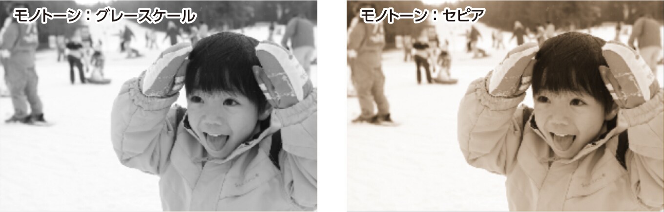 写真の効果