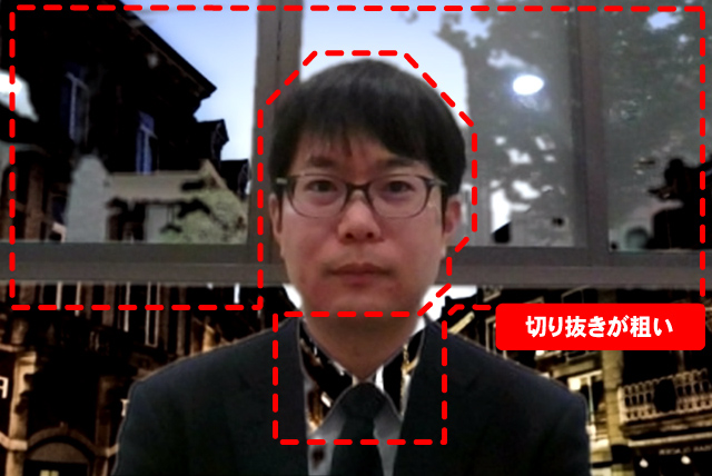 AIが高精度に人物を認識して切り抜き