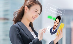 AIキャラクターと英会話