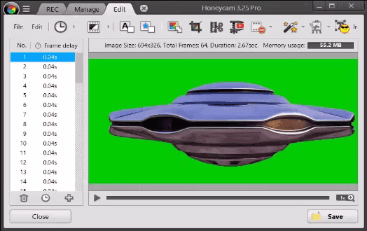 背景を透明にできる