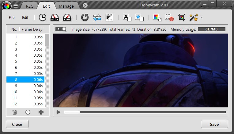 動画編集、管理機能も搭載