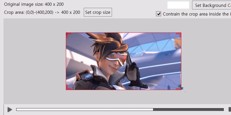 トリミングや画像のサイズ変更