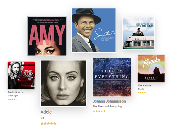 アートワークの情報も転送できる