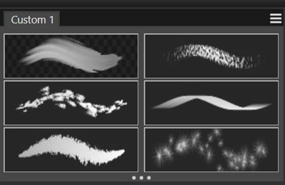 カスタムブラシパレット