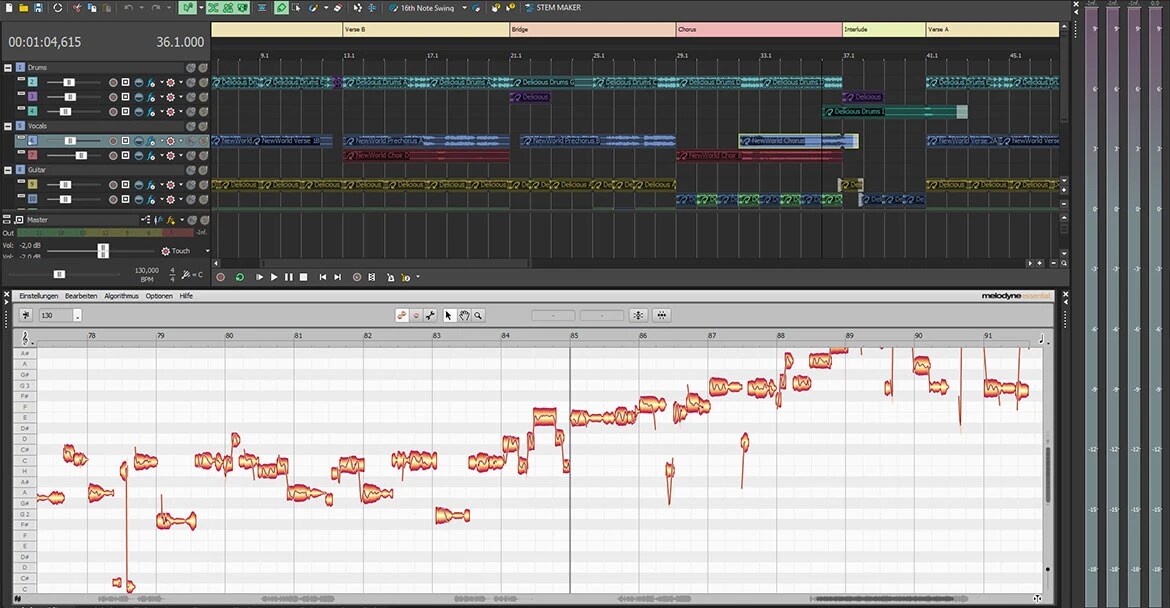 Celemony Melodyne 5 essential