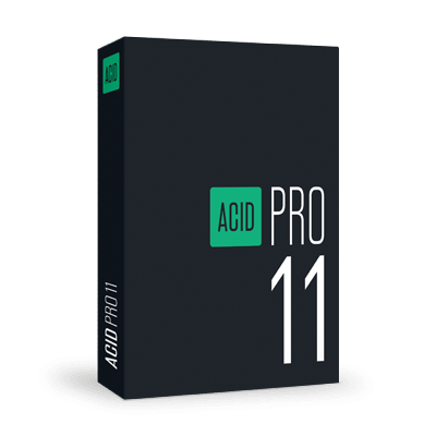 作曲ソフト「ACID Pro 11」