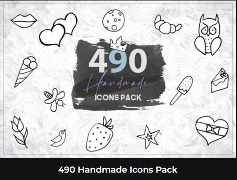 490手作りアイコンパック