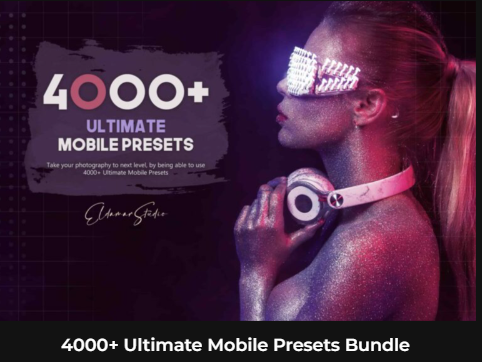 4,000以上の究極のモバイルプリセットバンドル