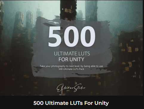 Unity用の500のUltimateLUT