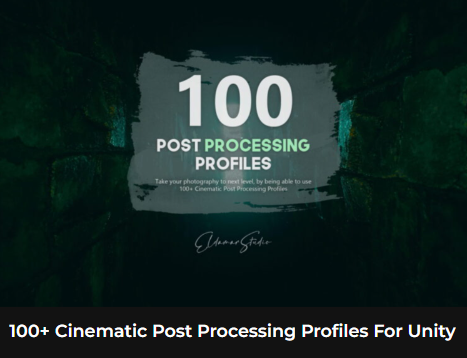 Unity用の100以上のシネマティック後処理プロファイル