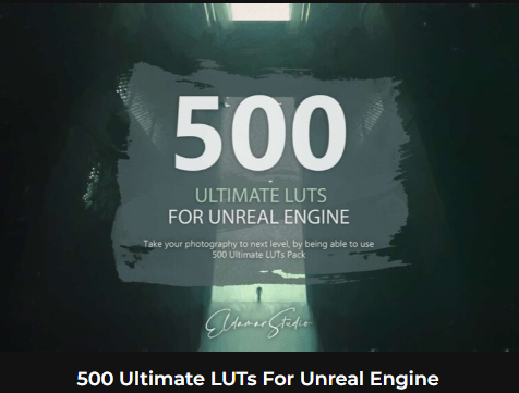 UnrealEngine用の500のUltimateLUT