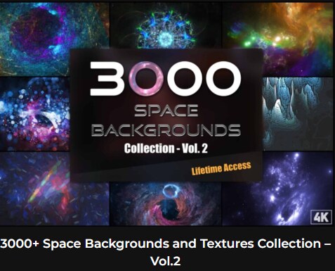 3,000以上のスペースの背景とテクスチャコレクション– Vol.2