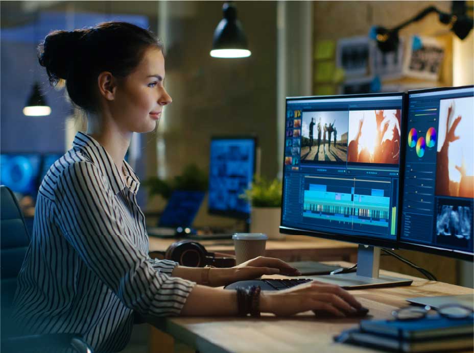 他人と被らない高品質素材で、オリジナリティ高い動画作りを