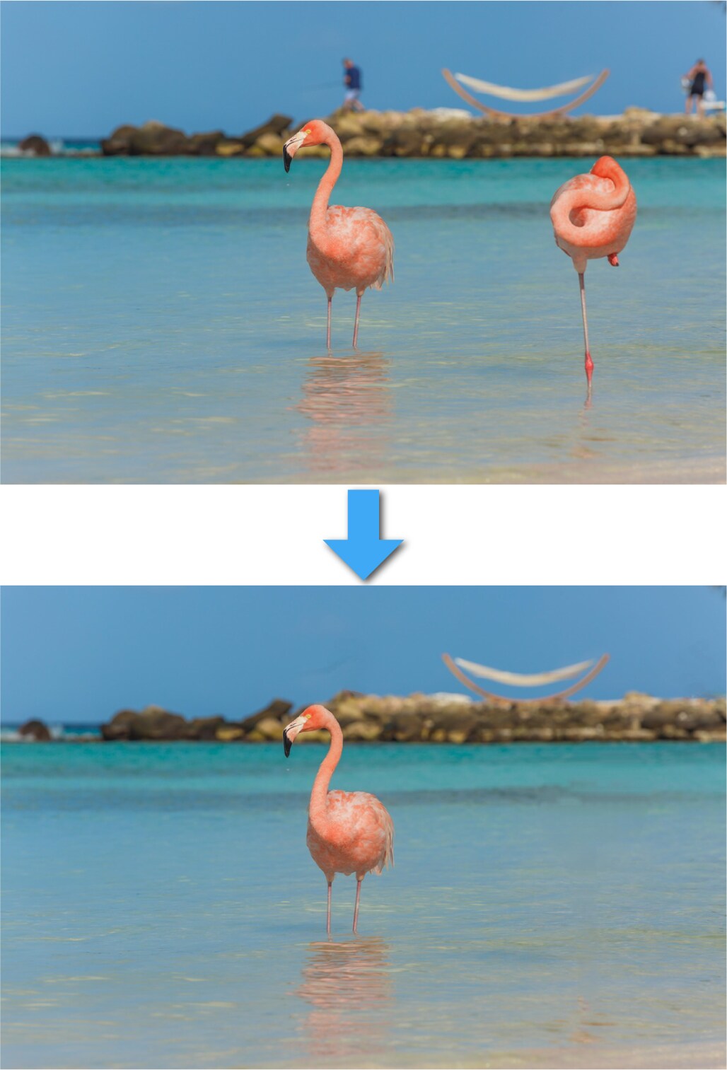 写りの悪い箇所を消す