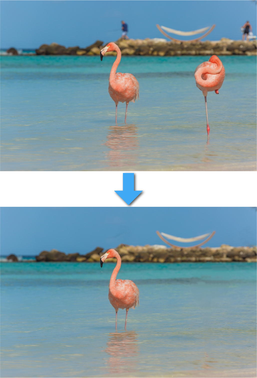 写りの悪い箇所を消す