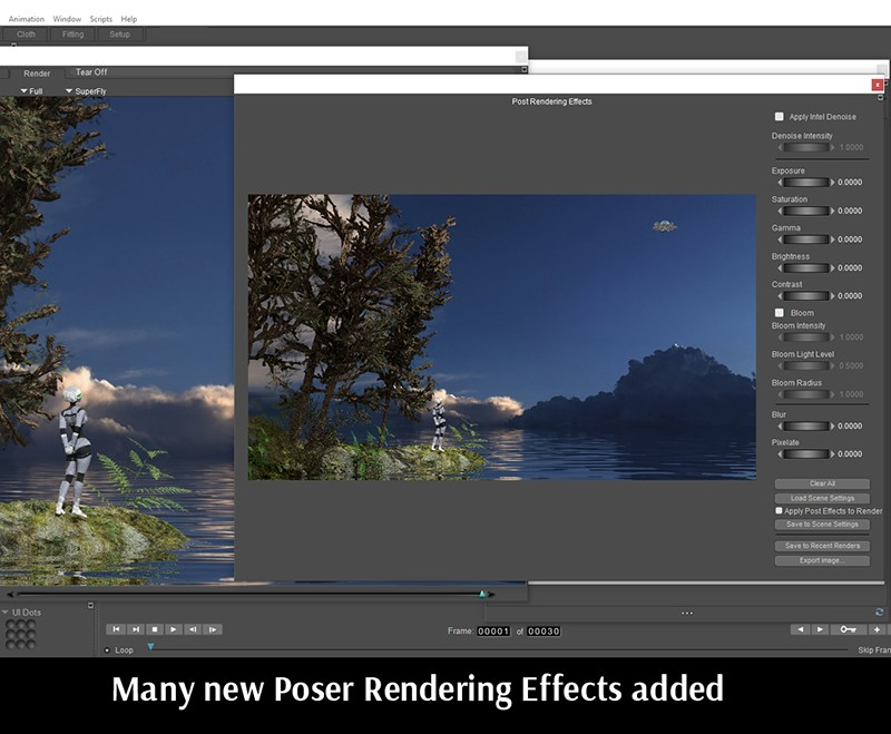 レンダリングエフェクト