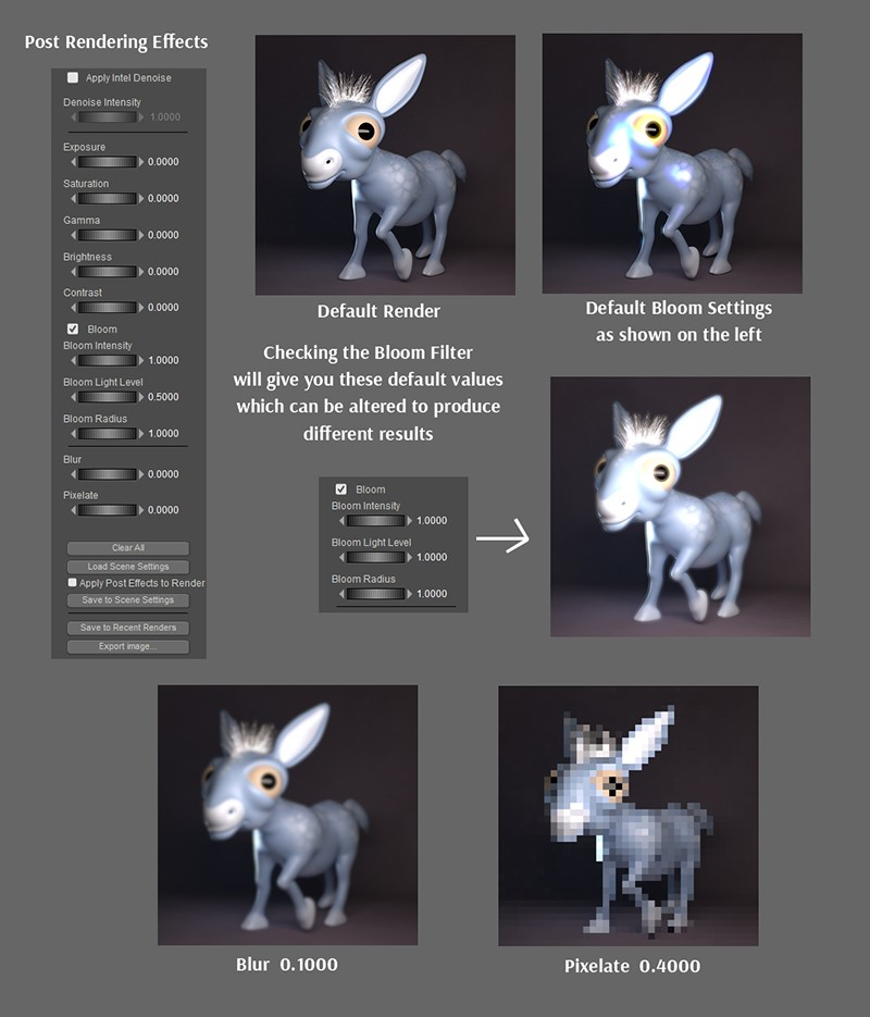 レンダリングエフェクト3