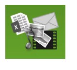Excel、写真、メールなどのイラスト