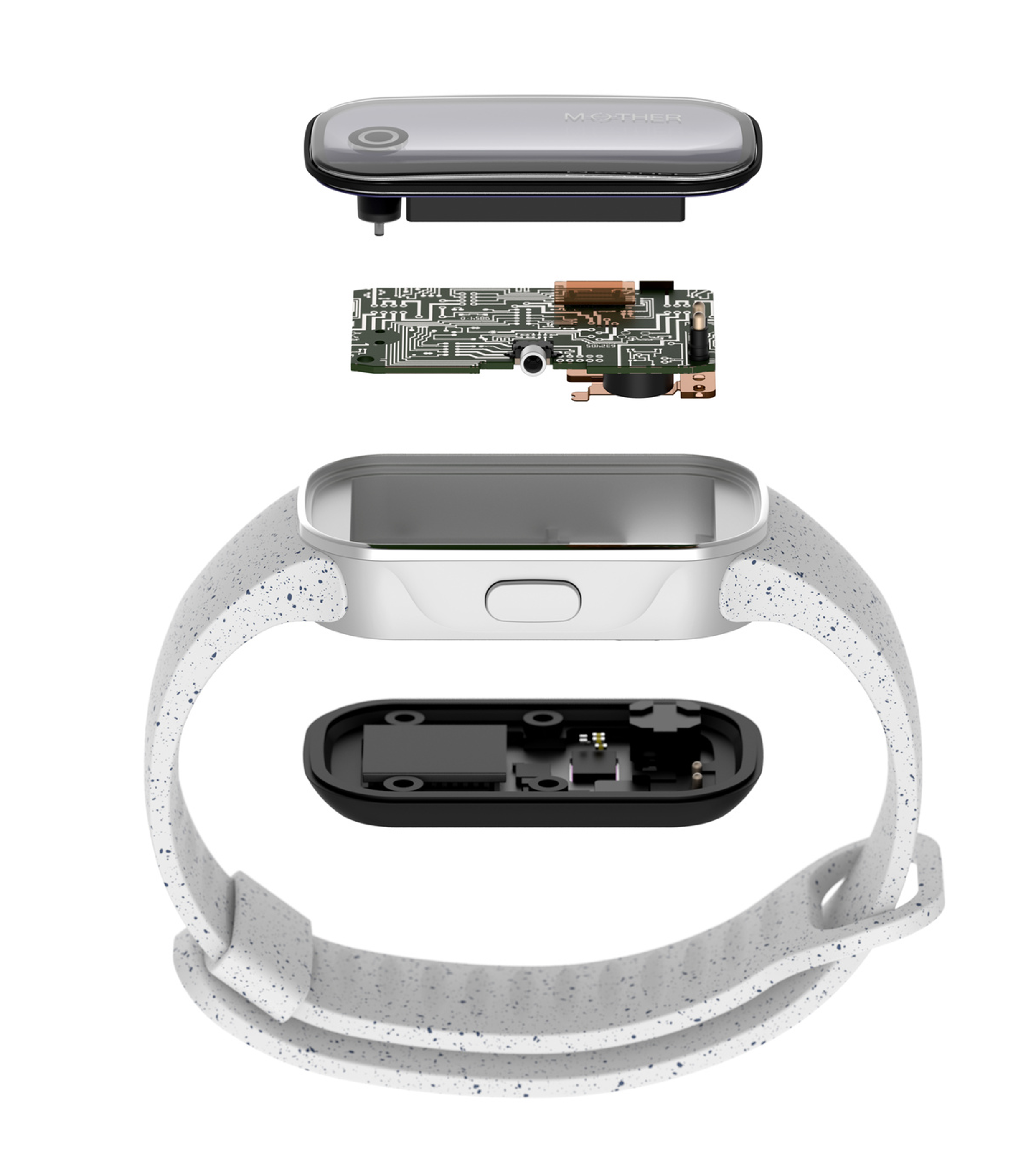 充電不要の活動量計「MOTHER Bracelet（マザー）」--COPY(2023年09月04