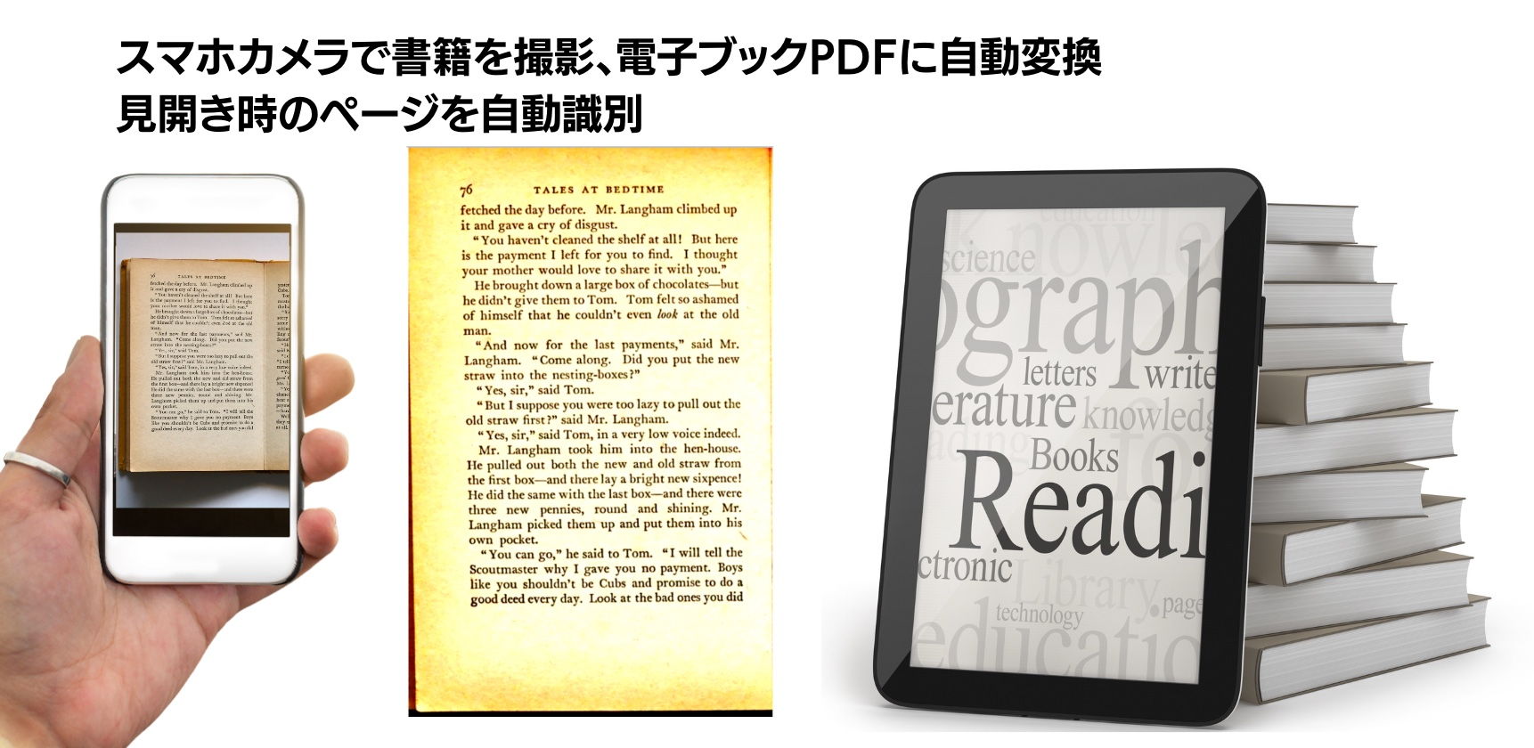 スマホ・カメラから電子ブックを作成